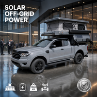 Camper pick-up à toit relevable de petite taille, conforme aux normes australiennes, pour utilisation sur route, à prix bas