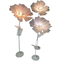 Accessoires de mariage, fleurs en fil lumineux, forêt de fleurs, éclairage de route, écran de fond en pétales, fleurs artificielles lumineuses pour mariage