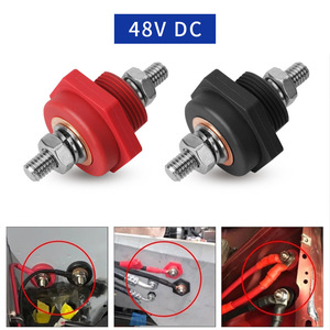 Bloque de terminales de tornillo de 3/8 pulgadas, poste de batería de cobre de 12V para camión MT244901 - Product Image 2