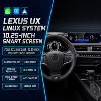 Pour Lexus UX 2018-2020, autoradio Android 10,25 pouces à monter sur tableau de bord, lecteur multimédia vidéo, stéréo, navigation GPS, garantie 1 an
