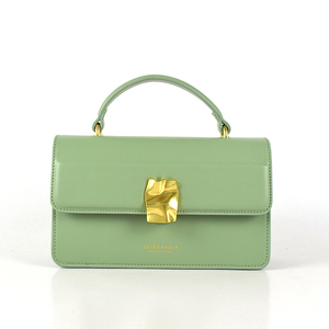 <span class=keywords><strong>Bolso</strong></span> de mano de diseño clásico para mujer, bolsa de hombro con textura lisa personalizada, Color puro, elegante, 2021 - Product Image 1