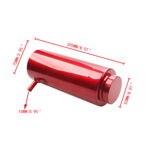 Réservoir d'expansion en aluminium de 800 ml, à visser, universel, adapté à la mise à niveau des voitures - Product Image 4