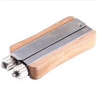 Acero inoxidable + madera alambre apretado tensor de apicultura de la colmena de la herramienta de instalación colmena alambre apretado herramienta