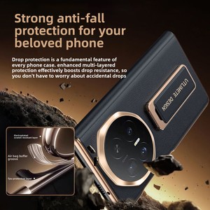 Funda para teléfono móvil Honor MagicV6, soporte con correa de muñeca 2 en 1 con cierre magnético, funda para teléfono móvil con pantalla plegable Honor. - Product Image 4