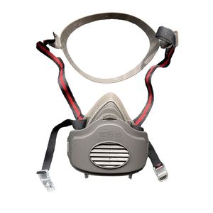 Maschera Respiratoria Riutilizzabile Siweian 3200 in Silicone, Leggera, Monostrato, Antipolvere per Industria Chimica e Lavoro - Product Image 2