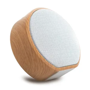 A60 Portable Stereo Loud speaker TF card AUX Wooden Wireless Speaker with FM Radio