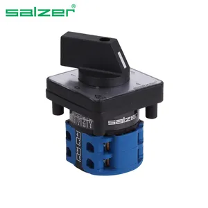 Salzer rotary switch 5 position SA16 5-2 16A (TUV,CE and CB Approved)