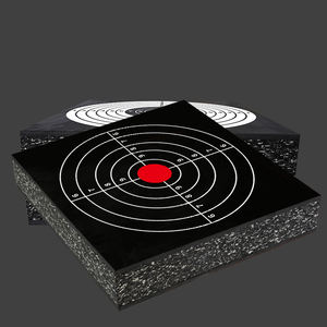 อุปกรณ์เสริมเป้าหมายง่ายพิมพ์ลายสองด้านหนา9ซม. ใช้ฝึกฝนฝึกฝนการยิงกลางแจ้งลูกศรแบบแบน EVA ใหม่ - Product Image 6