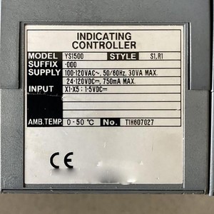 PLC Yokogawa รุ่น YS1700/ YS1500/ YS1360/ YS1350/ YS1310 รองรับการสื่อสารผ่าน Ethernet/Rs485/DCS-LCS ใช้ไฟ 220V AC ผลิตในประเทศญี่ปุ่น - Product Image 4
