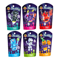 CAYI Hot Halloween jouets Mini figurines cadeau mini bloc de construction ensemble assemblage jouets éducatifs pour enfants recueillir brique Figure