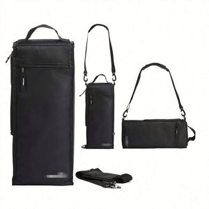 Sacs isothermes de golf Oxford noirs résistants à l'eau, sacs isothermes portables pour bière en conserve et boissons - Product Image 1