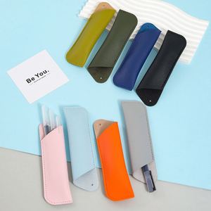 Estuche de Cuero PU Personalizado con Logotipo para Bolígrafos, Funda de Lujo para Bolígrafos de Tinta, para Regalos Empresariales y Eventos Promocionales - Product Image 2