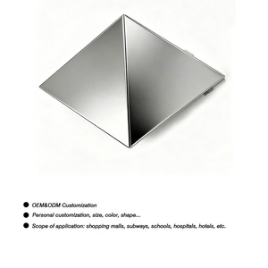 Modern Aluminum Curtain <strong>Wall</strong> <strong>Panel</strong> Material Decorative 3d Slats Facade <strong>Cladding</strong> <strong>Interior</strong> Exterior Wave <strong>Wall</strong> <strong>Panel</strong> - Product Image 2
