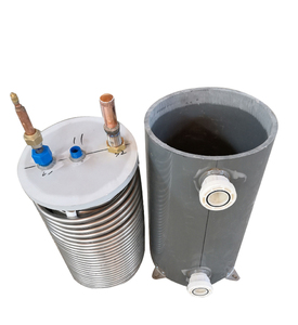 Échangeur de chaleur en tube de titane avec coque en PVC, résistant à la corrosion, pour piscine d'eau de mer, pompe à chaleur résidentielle, <span class=keywords><strong>spa</strong></span> - Product Image 2