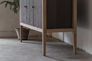 Meubles de salon <span class=keywords><strong>vintage</strong></span> simples scandinaves Chêne récupéré en bois massif Buffet Convient au salon - Product Image 6