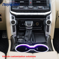 Kit de conversion complet du tableau de bord intérieur, style LC200 à LC300, pour Land Cruiser 2008-2022
