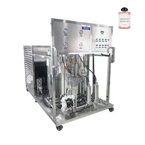 300L perfume freezing mixing tank fragrance making production machine with 2 filters perfume mix machine reduce volatilization