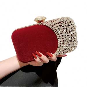 Sac de soirée tendance 2025 pour femmes, sac à main de luxe de marque, doublure en polyester, sac à main élégant pour les fêtes, pochette pour femmes - Product Image 4