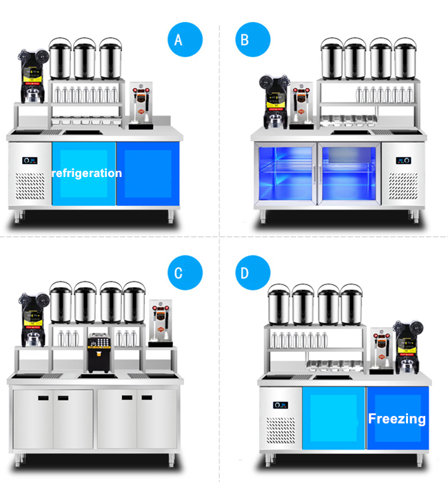 2022 г., популярный Рабочий стол для магазина молочного чая по индивидуальному заказу, чайный столик с пузырьками, оборудование для продажи