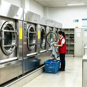 Lavadora Industrial Totalmente Automática, de Gran Capacidad, para <span class=keywords><strong>Ropa</strong></span> de Trabajo, <span class=keywords><strong>Ropa</strong></span> Médica, <span class=keywords><strong>Ropa</strong></span> de Hotel, a Prueba de Polvo - Product Image 1