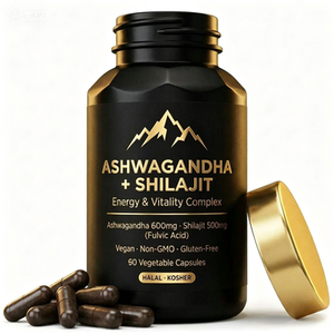 Cápsulas de Raíz de Maca <span class=keywords><strong>y</strong></span> Ashwagandha Concentradas para el Apoyo a la Fertilidad <span class=keywords><strong>y</strong></span> la Recuperación Corporal, Gran Venta - Product Image 2