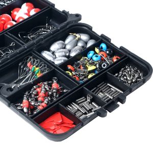 Groothandelsprijs 263 Stks/set T0196 Vissen Kleine Accessoires Balvormige Drijvende Rots Vistuig 263 In 1 Vissenset - Product Image 4