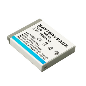 แบตเตอรี่กล้อง NB-6L 1500mAh สำหรับ Canon PowerShot SX530 SX710 ได้รับการรับรองมาตรฐาน CE RoHS ขายส่งจำนวนมาก เกรด Tier 1 เซลล์เต็ม - Product Image 1
