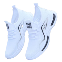 Nouveauté Chaussures Homme Blanches Baskets Décontractées Personnalisées pour le Tennis et la Course