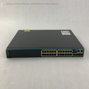 Commutateur géré 24 ports 10/100/1000 Gigabit Ws-c2960s-24tswbr-l, neuf, original, en stock, automatisation industrielle, dédié - Product Image 1