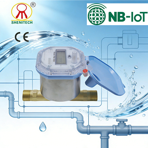 Vorab bezahlter Ultraschall-Wasserzähler DN20, LCD-Anzeige mit Manipulationsschutz, für Studentenwohnheime - Product Image 1