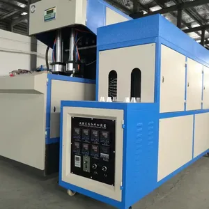 NUEVO Precio barato de la máquina de moldeo por soplado de PET Botella de agua 400 500BPH Máquina de soplado semiautomática