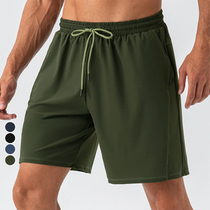 Short de sport à séchage rapide pour homme pour la course à pied et l'entraînement Logo personnalisable Pantalon de survêtement Poches Gym Wear Activewear Fitness Training - Product Image 1