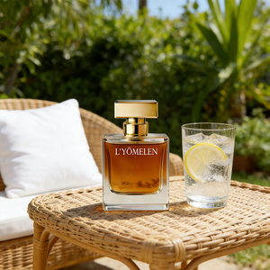 Parfum en spray floral boisé épicé de haute qualité, marque privée L'YOMELEN, pour homme, longue tenue, luxe - Product Image 3