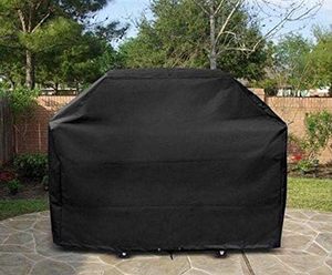 Housse de barbecue au charbon de bois de grande taille en Oxford imperméable et résistant au vent personnalisée 67 pouces pour une utilisation en extérieur - Product Image 6