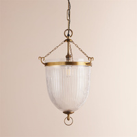 Lustre moderne vintage en verre avec cadre en laiton, luminaire suspendu personnalisé pour la maison, l'hôtel, la villa, la cuisine, le salon