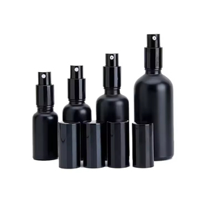 Botellas de Vidrio para Atomizador, Botellas de Vidrio para Emulsión Cosmética con Bomba de Presión y Tapa de Seguridad Dorada - Product Image 5