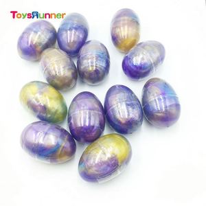 Toysrunner SL295 Kids Magnetic Slime Playdough Crystal Clay <b>Plastic</b> Eco-friendly Educational Toy for Ages 5-14 Galaxi <b>Putty</b> - Product Image 2