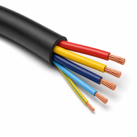 Câble d'alimentation 0,6/1 kV YJV YJV22 en cuivre XLPE 5 conducteurs 4x4+1x2,5 4x6+1x4 mm² blindé à bande d'acier