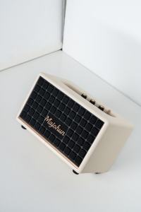 مكبر صوت كلاسيكي عتيق 50 واط HiFi صندوق خشبي ستيريو مع جهير عميق وفك تشفير DSP - Product Image 2