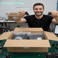 Connecteur de batterie anti-étincelles QS8-S à courant élevé, plaqué or, prise d'alimentation robuste pour drone RC, vélo électrique, UAV, voiture