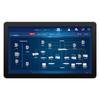 Monitor hmi impermeable IP65, 10,1 pulgadas, todo en uno, industrial, pantalla táctil, panel android, pc