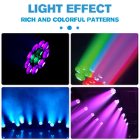 Precio DE FÁBRICA DE China 12PCs 40W Zoom Wash Light 12x40W Led Zoom Beam Wash Luz móvil con función de campo oscuro instantáneo