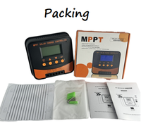 Contrôleur solaire et d'éclairage MPPT haute efficacité 10A-60A 12V/24V avec protection multi-batteries automatique pour camping-car, bateau et applications marines