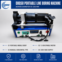 Machine à alésage portable DAHUIMT DBQ50, aléseuse horizontale manuelle 55-250 mm, vente en gros
