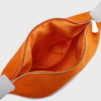 MINFUNG Trousse de Maquillage Grande Capacité Personnalisable avec Logo, Sac de Toilette Portable en Toile pour Femme avec Poignée, Organisateur de Beauté Durable