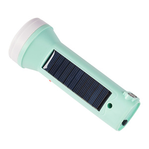 Solar Rechargeable <b>Flashlight</b> Hand LED <b>Torch</b> 90 IP68 80 Emergency Xhp50 35-100 Lumens Alkaline Metal 90% Efficient Rechargeable - Product Image 1