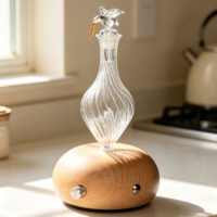 Diffuseur d'arômes à commande tactile avec bouton rotatif pour table, 25 ml, machine à huiles essentielles nébulisante