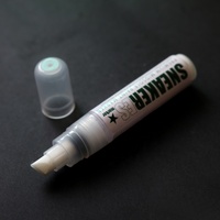 SNEAKERS ER WHITE Stylo de peinture pour semelle intermédiaire de baskets premium, pointe biseautée de 10 mm pour chaussures et chaussures de sport
