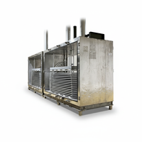 Congélateur à plaques industriel en acier inoxydable de haute qualité, congélateur rapide pour poisson, refroidissement par air