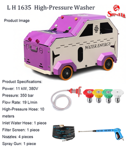 Máquina de Limpieza de Alta Presión de Agua Fría Eléctrica Water Energy, Nueva, 11000W, 30MPa, 4GPM, 380V, 15HP, Personalizable para Lavado de Autos - Product Image 4